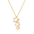 Colgante "Constellation" - Oro Amarillo 375/1000 Y Circonio