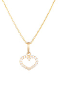 Pendentif "Bienveillant" Or Jaune 375/1000 Et Zirconium