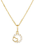 Colgante "Nina" Oro Amarillo 375/1000 y Circonio