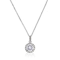 Pendentif "Merveilleux" Or Blanc 375/1000