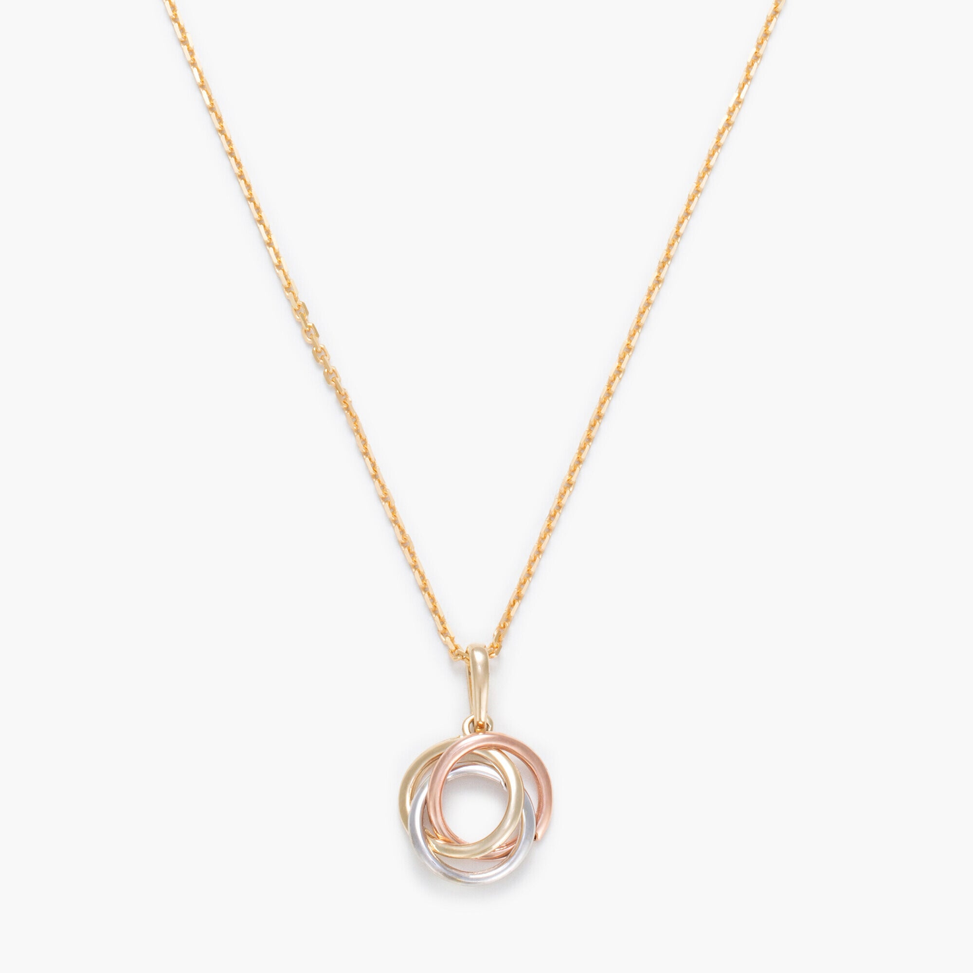 Pendentif "Croisade" Or Tricolore 375/1000