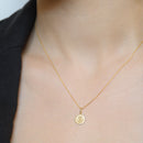 Pendentif Astro Lisse "Gémeaux" - Or Jaune 375/1000