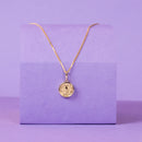 Pendentif Astro Lisse "Cancer" - Or Jaune 375/1000