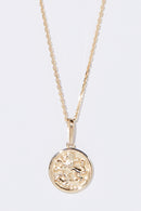 Pendentif Astro Lisse "Lion" - Or Jaune 375/1000
