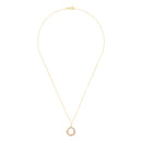 Pendentif "Cercle Trio" Or Tricolore 375/1000