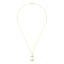 Pendentif "Ancre" Or Jaune 375/1000