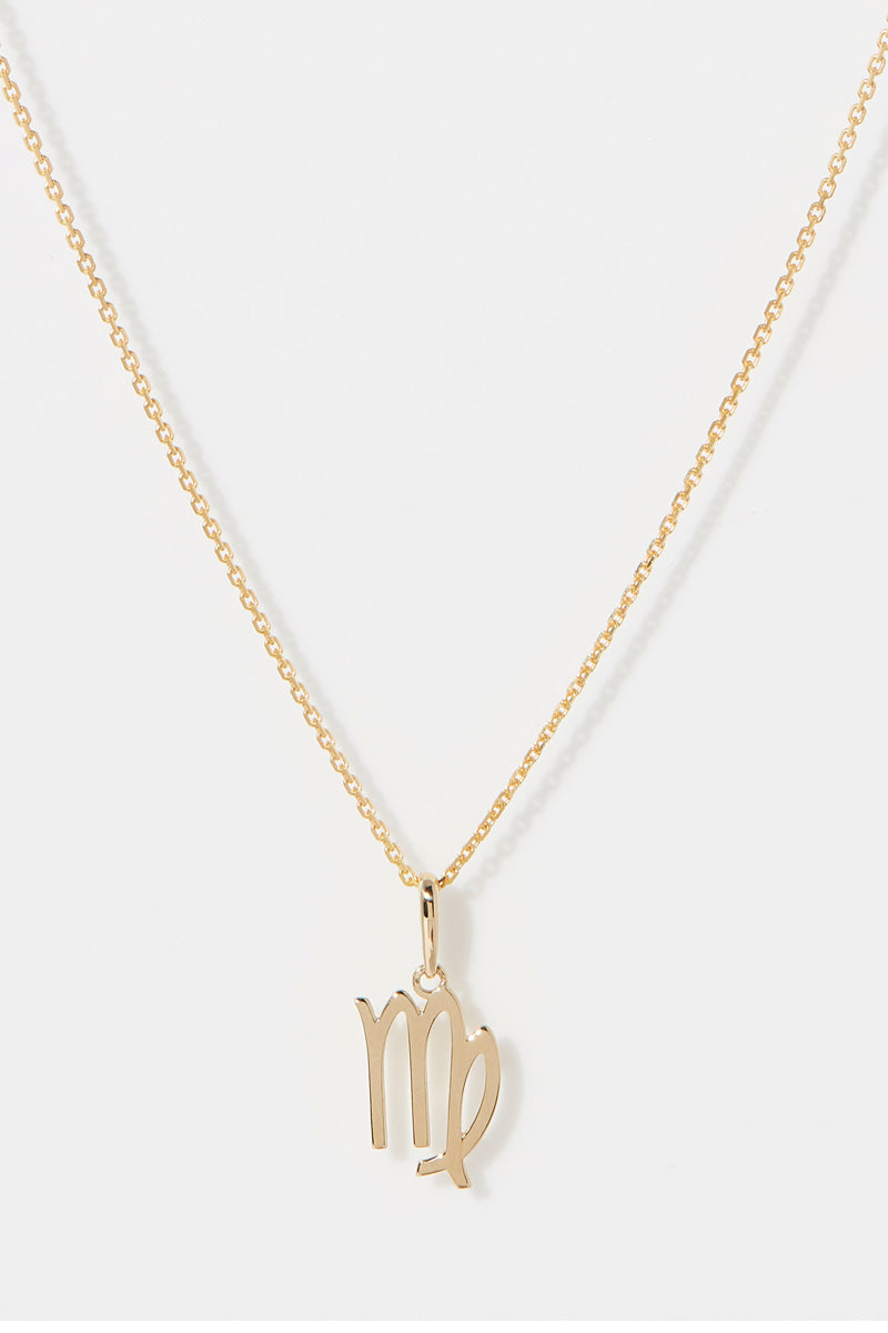 Pendentif Astrologique "Vierge" Or Jaune 375/1000