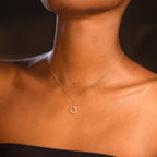 Pendentif "Ton Soleil" Or Jaune  375/1000 Et Zirconium