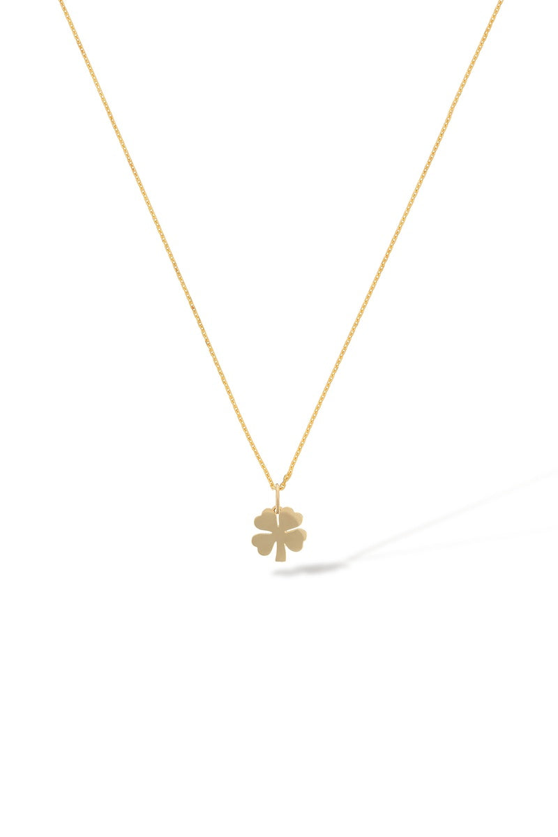 Pendentif " Tréfle" Or Jaune 375/100