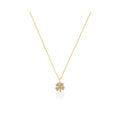 "Clover" Pendant in 375/100 Yellow Gold