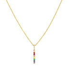 Pendentif "Colored" Or Jaune 375/1000