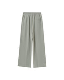 Picasso Green Elastic Fluid Pants