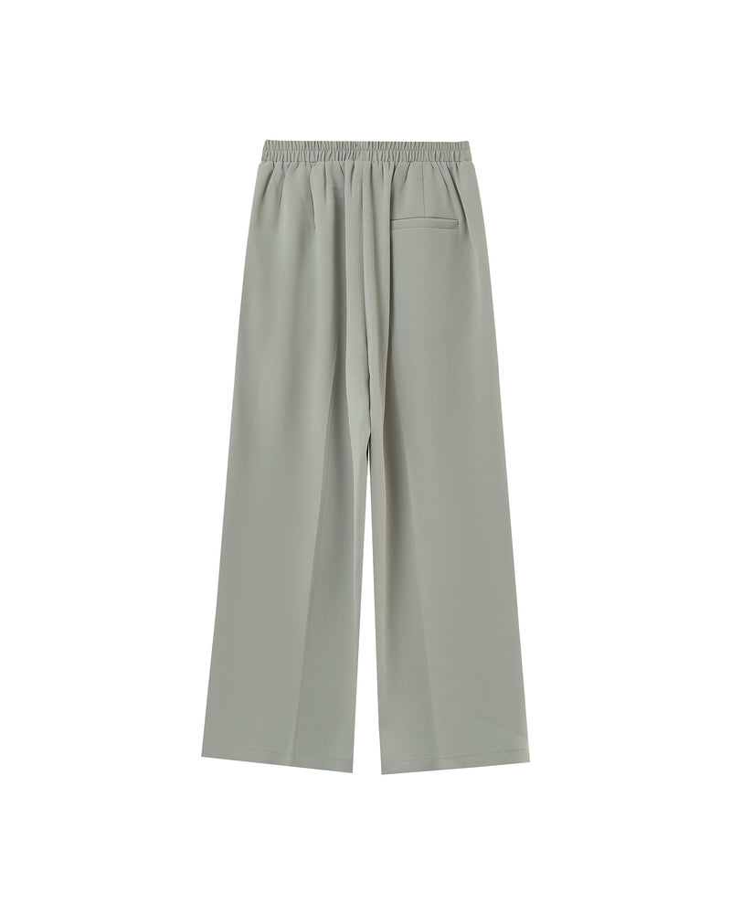 Picasso Green Elastic Fluid Pants