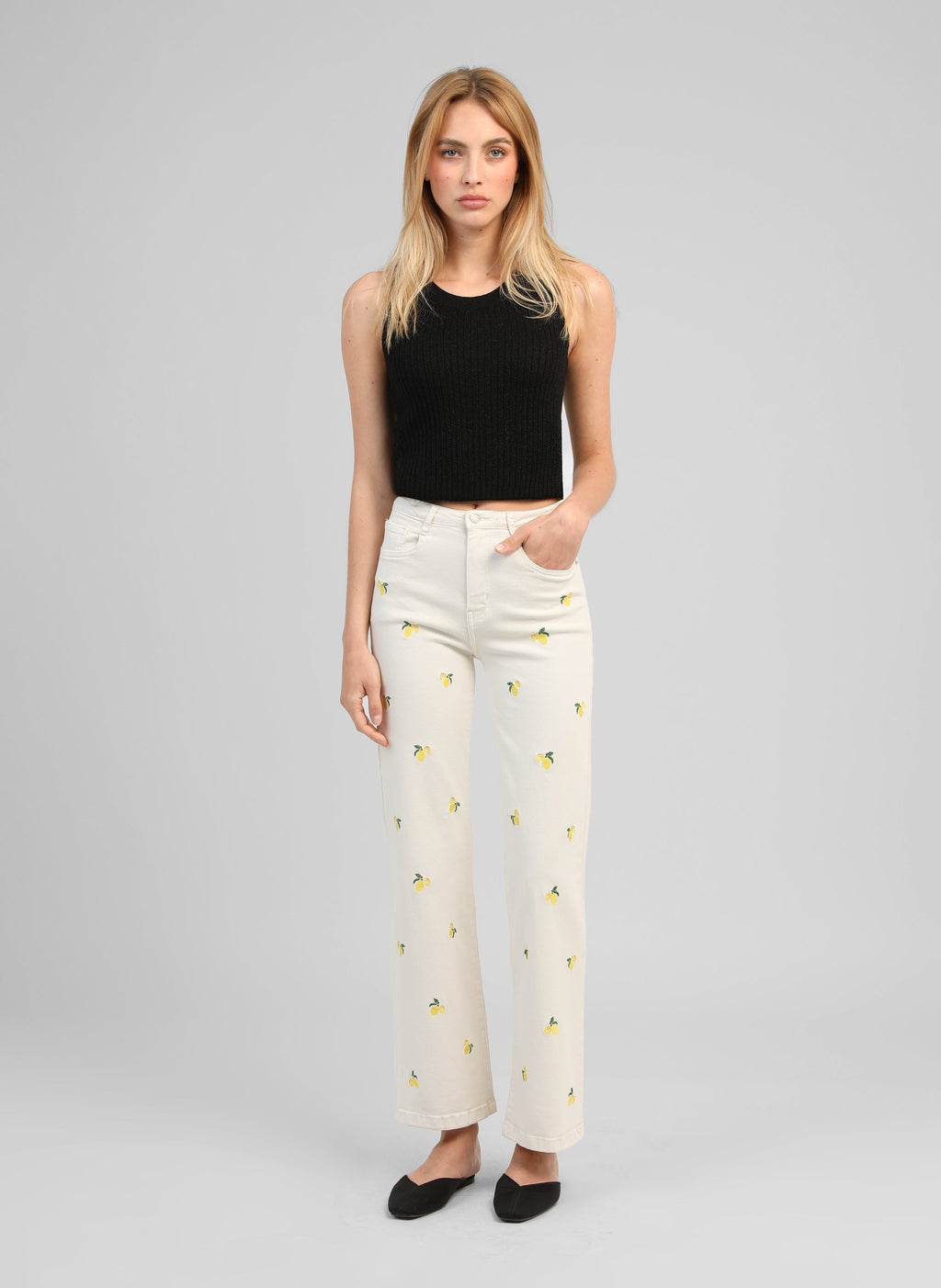 Pantalon Picitron Ecru