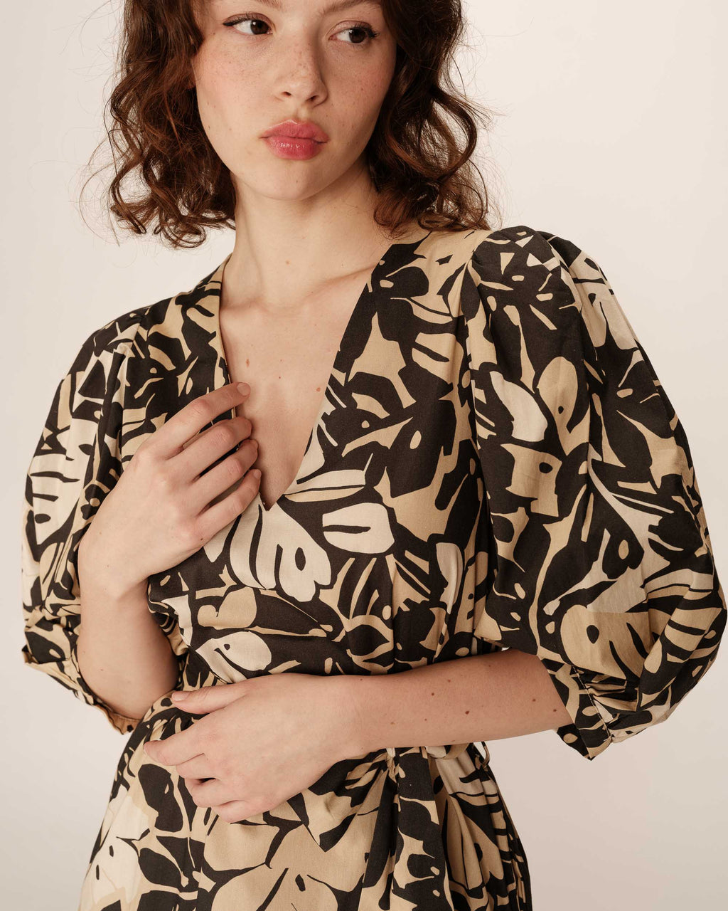 Vestido Largo Pierino - Beige
