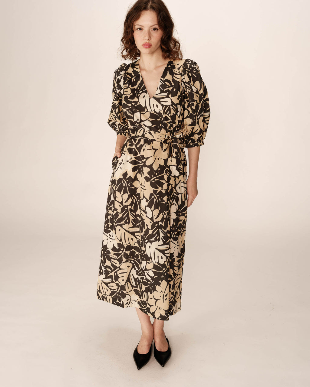 Vestido Largo Pierino - Beige
