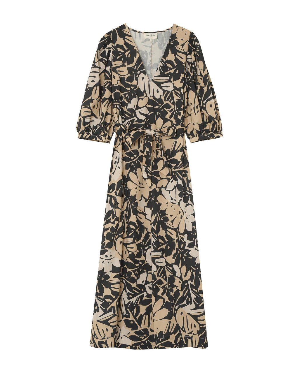 Vestido Largo Pierino - Beige