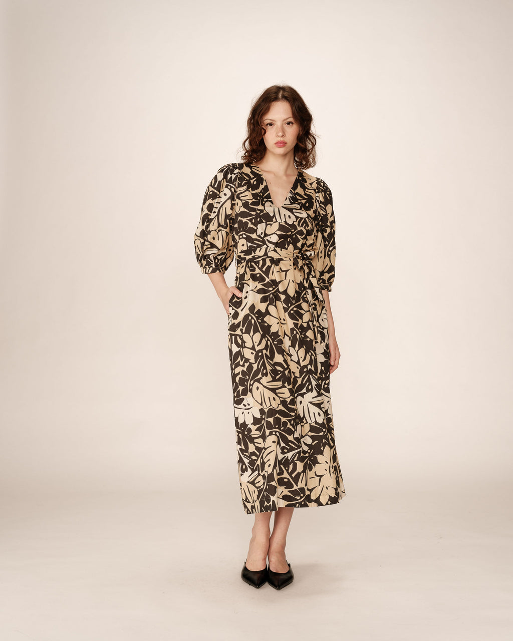Vestido Largo Pierino - Beige