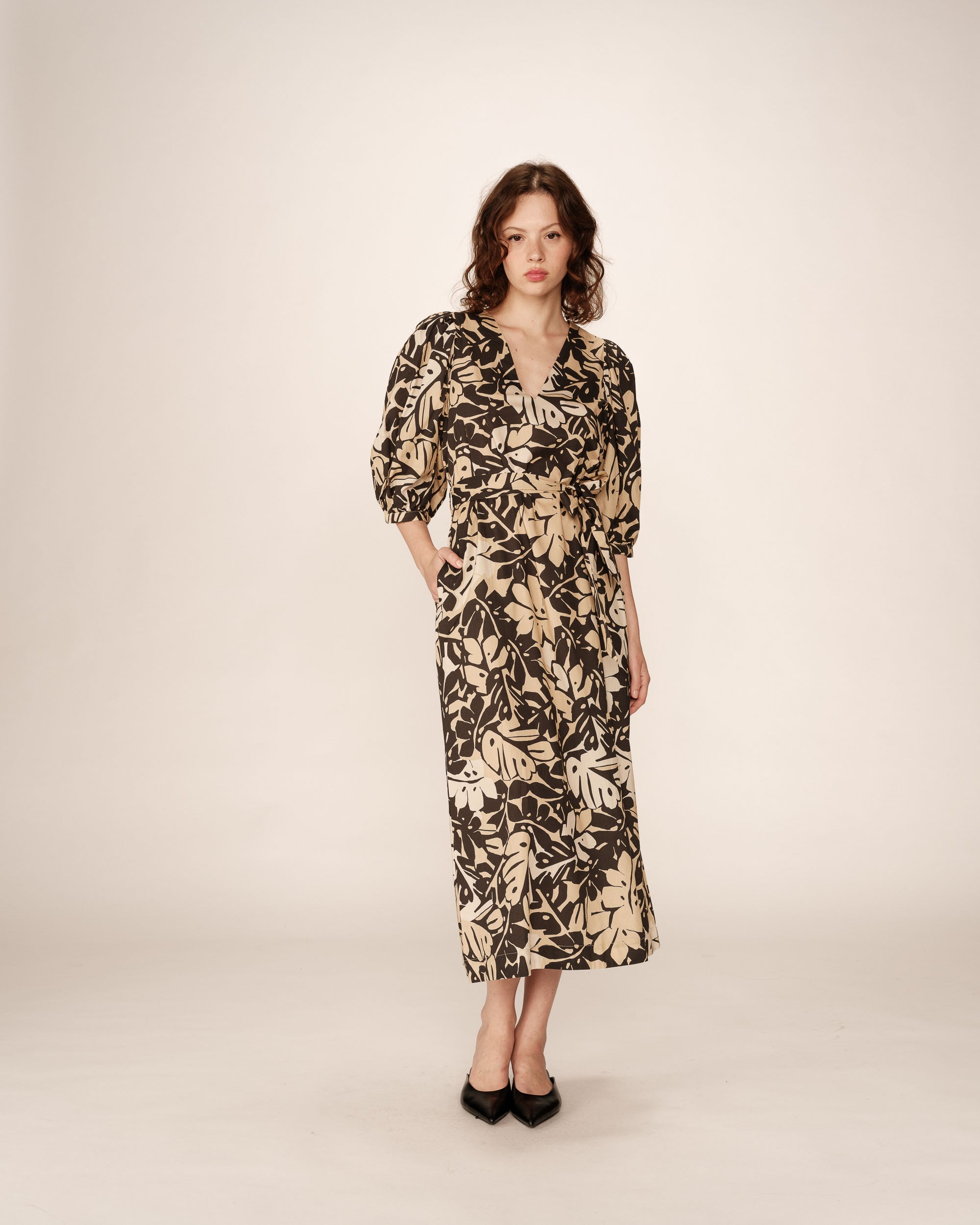 Vestido Largo Pierino - Beige