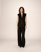 Pietro Waistcoat - Black