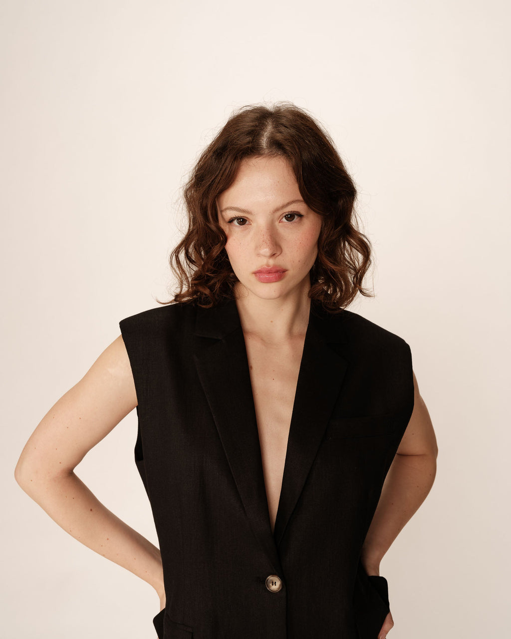 Pietro Waistcoat - Black
