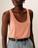 Camiseta sin mangas fluida Peach Pie