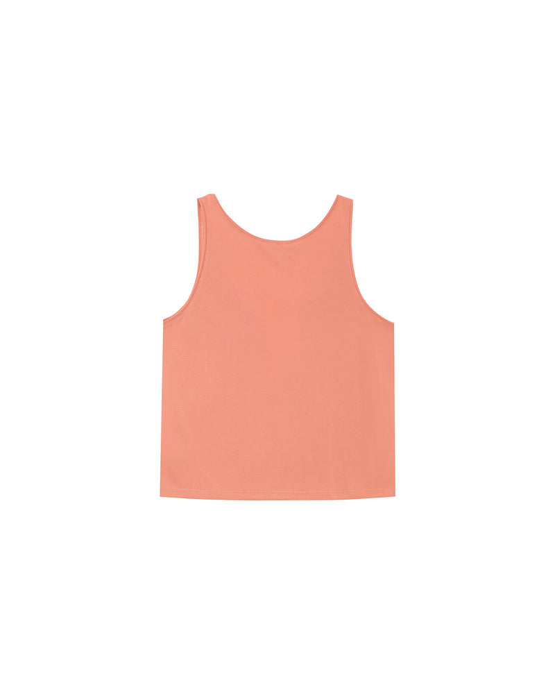 Camiseta sin mangas fluida Peach Pie