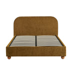 Pilka - Cama con Canapé - Tejido Chenilla - Bronce
