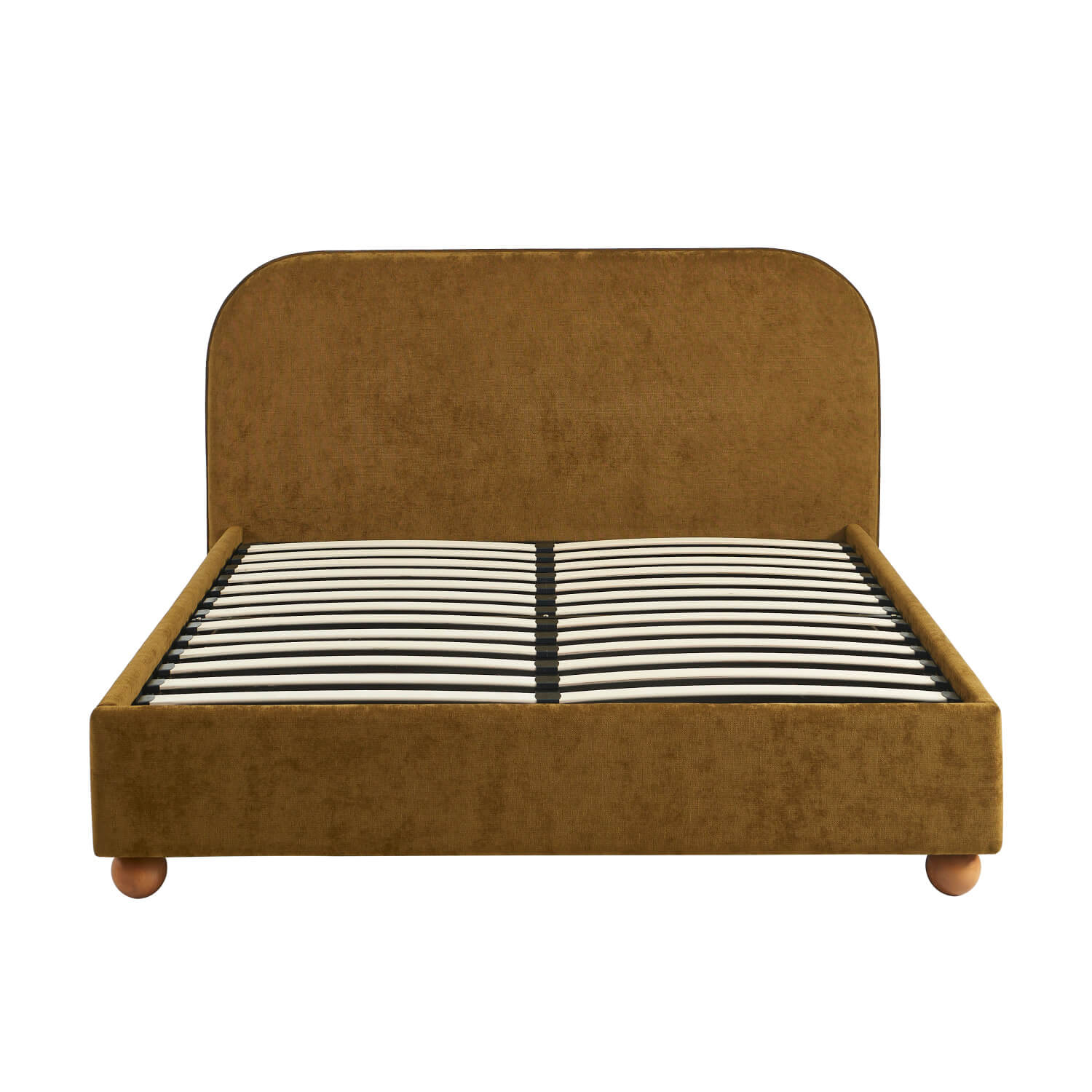 Pilka - Cama con Canapé - Tejido Chenilla - Bronce