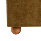 Pilka - Cama con Canapé - Tejido Chenilla - Bronce