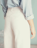 Pantalon Wide Pilly - White - Femme