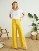 Reiko - Pantalon Wide Pilly - Mango Sorbet - Femme