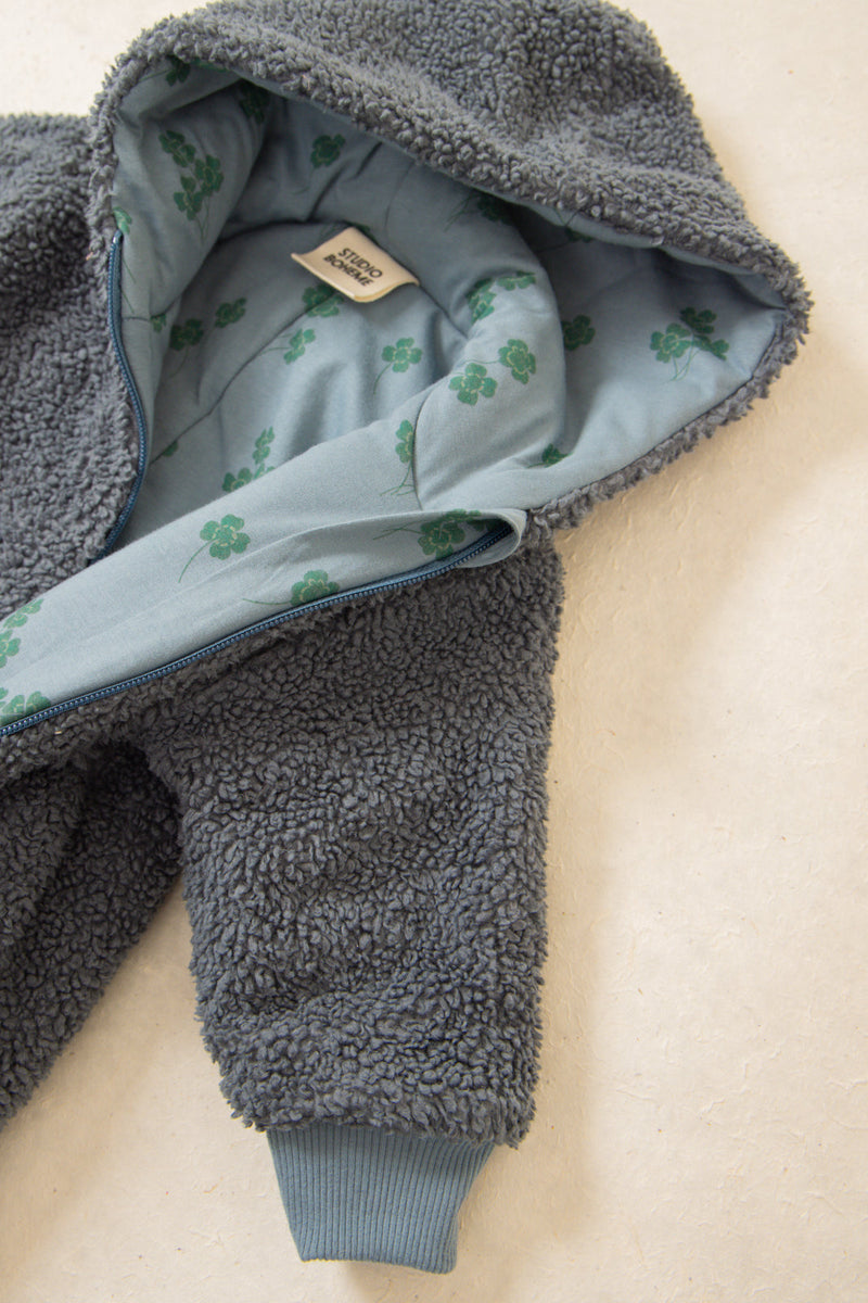 Pacha Pilot Azul Gris Tréboles