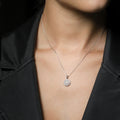 Pendentif "Lidia" D 0,15/41 - Or Blanc 375/1000