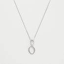 "Loretta" pendant D 0.05/24 - White Gold