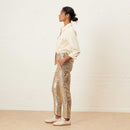 pantalon droit large sequin pina champagne labdip