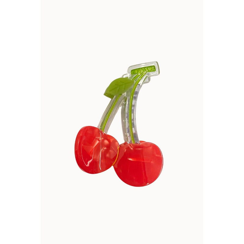Pince À Cheveux Cerise - Rouge