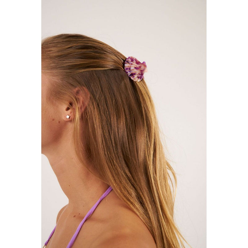 Purple Shell Hair Clip - Lilac