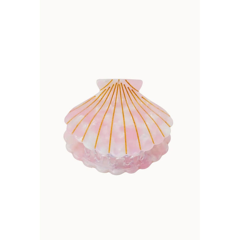 Pince À Cheveux Shell Rose - Rose