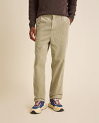 Pantaloni con pinces uomo salvia