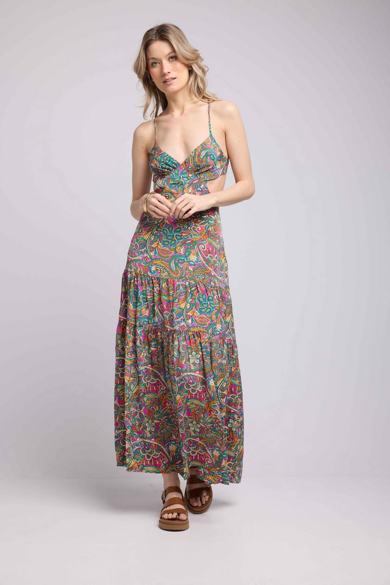 Robe Longue Bretelles - Multico