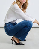 Vaqueros acampanados Piper - Denim V-240 - Mujer