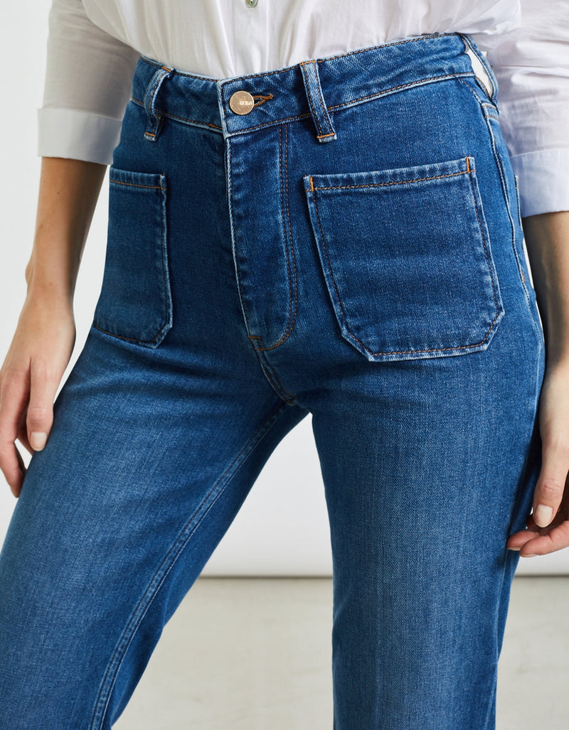 Vaqueros acampanados Piper - Denim V-240 - Mujer
