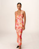 Pippa Long Flower Dress