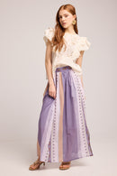 Jupe Pirogue - Violet