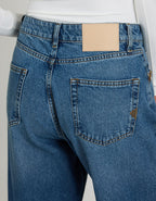 Jean Wide Pise - Dnm V-278 - Femme