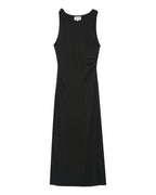 Vestido Largo Pistache - Negro