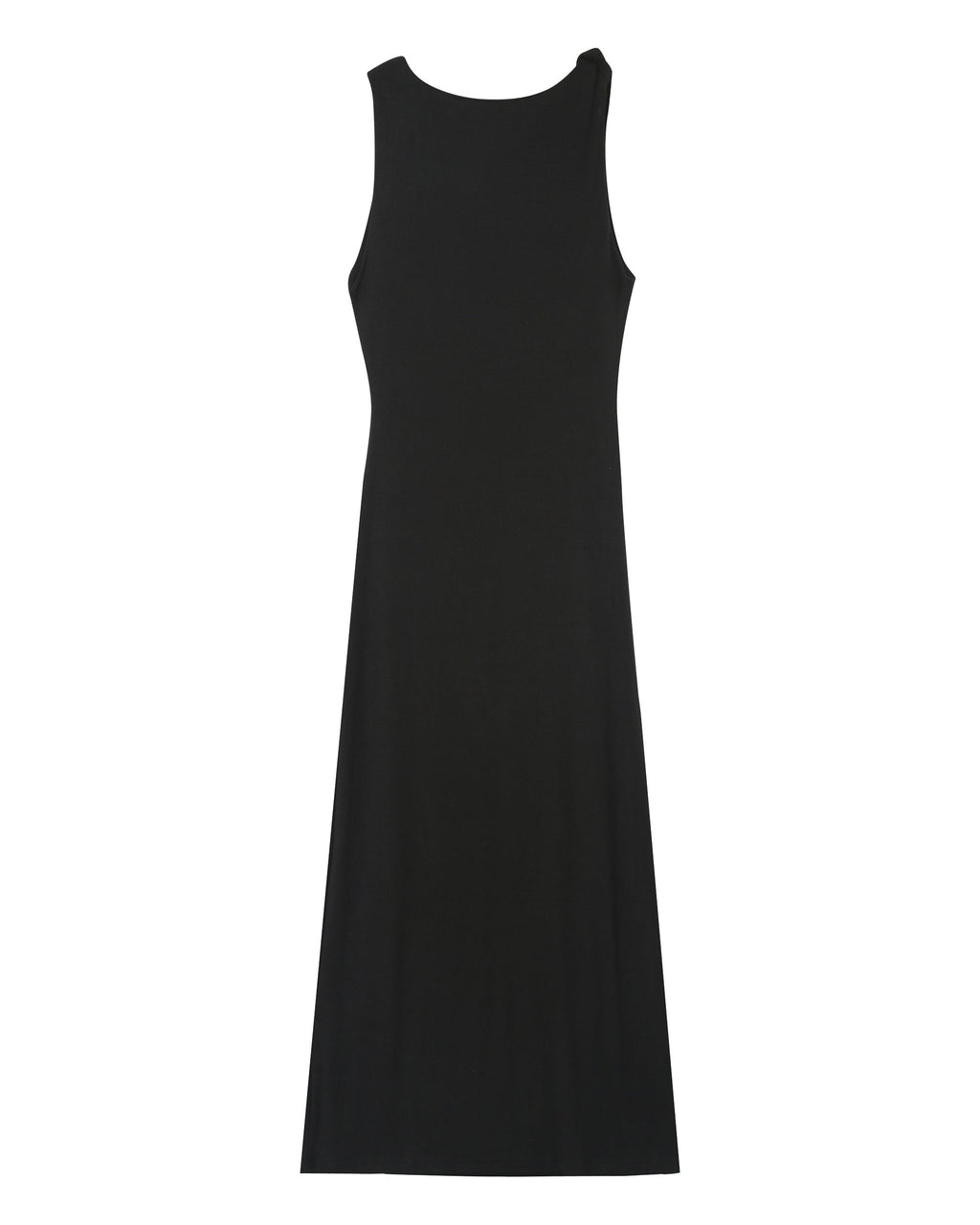 Vestido Largo Pistache - Negro
