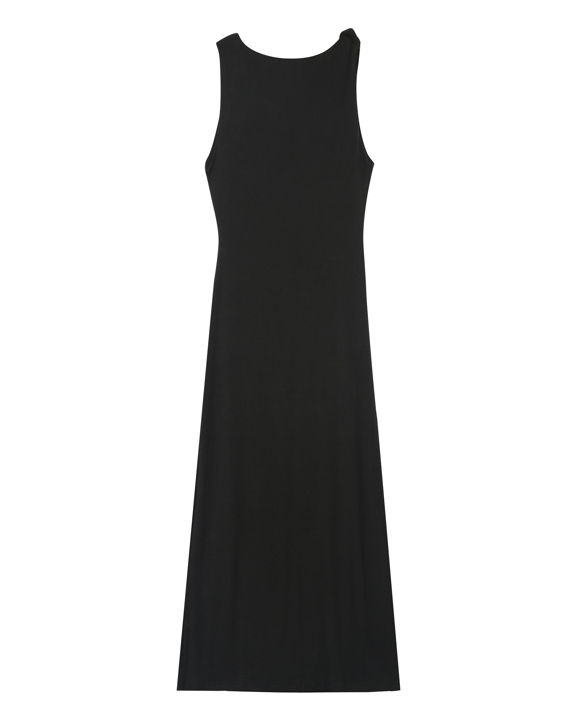 Vestido Largo Pistache - Negro
