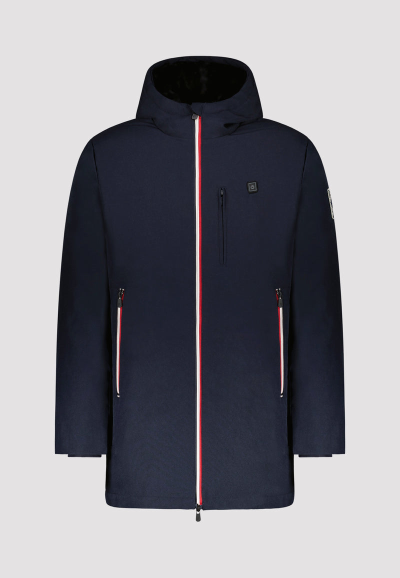 Parka Chauffante Pisteur Heat - Navy - Homme